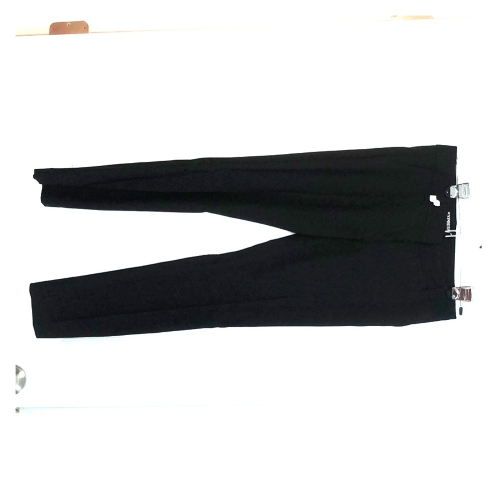 Express Black Columnist Pants Ankle Length